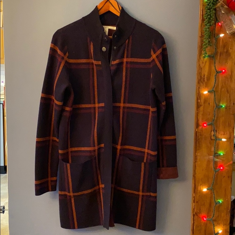 Long sweater jacket